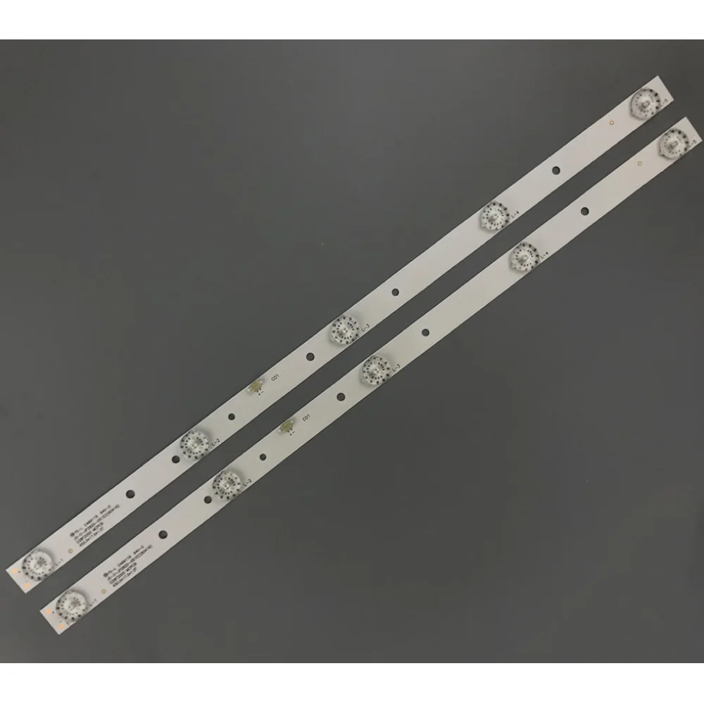 

Светодиодная лента для подсветки 450 мм, 5 ламп для AKAI 28 ''JS-D-JP2820-051EC(60416) E28F2000 D28-F2000 AKTV2812TS AKTV2813TS AKTV2814TS
