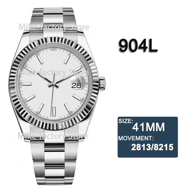

Mens Automatic Mechanical Watch DateJust 41MM AAA Replica 904L Stainless Steel Sapphire Glass Waterproof