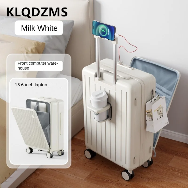 KLQDZMS 24 &quot26&quot новый чемодан с передним отверстием для ПК посадочный чехол