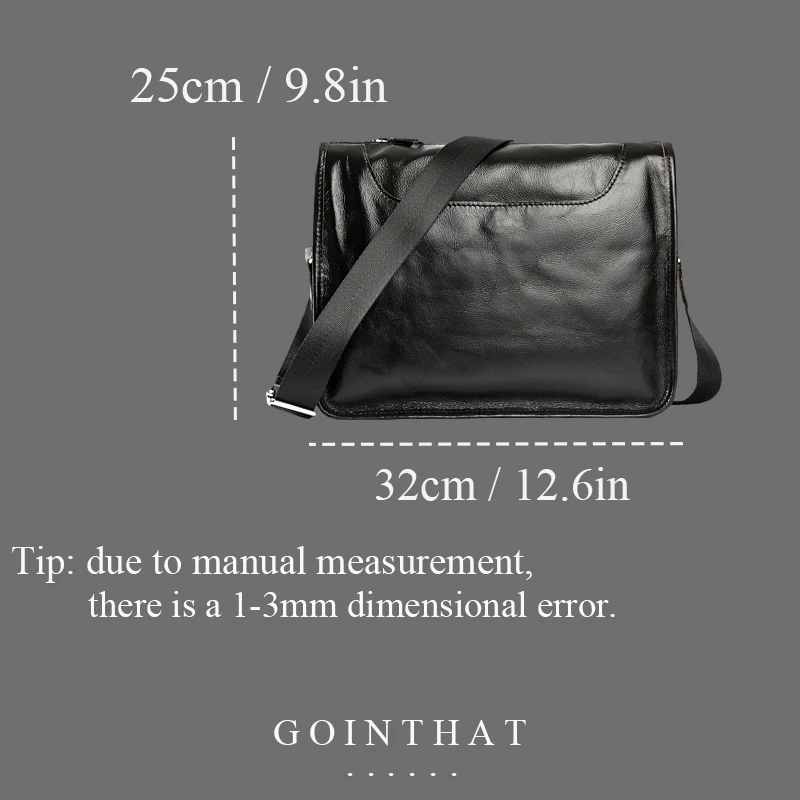 Genuine Leather Men's Multifunction Shoulder Bag Man Crossbody Large Capacity Travel Business Messenger Pack Handbags Outdoor