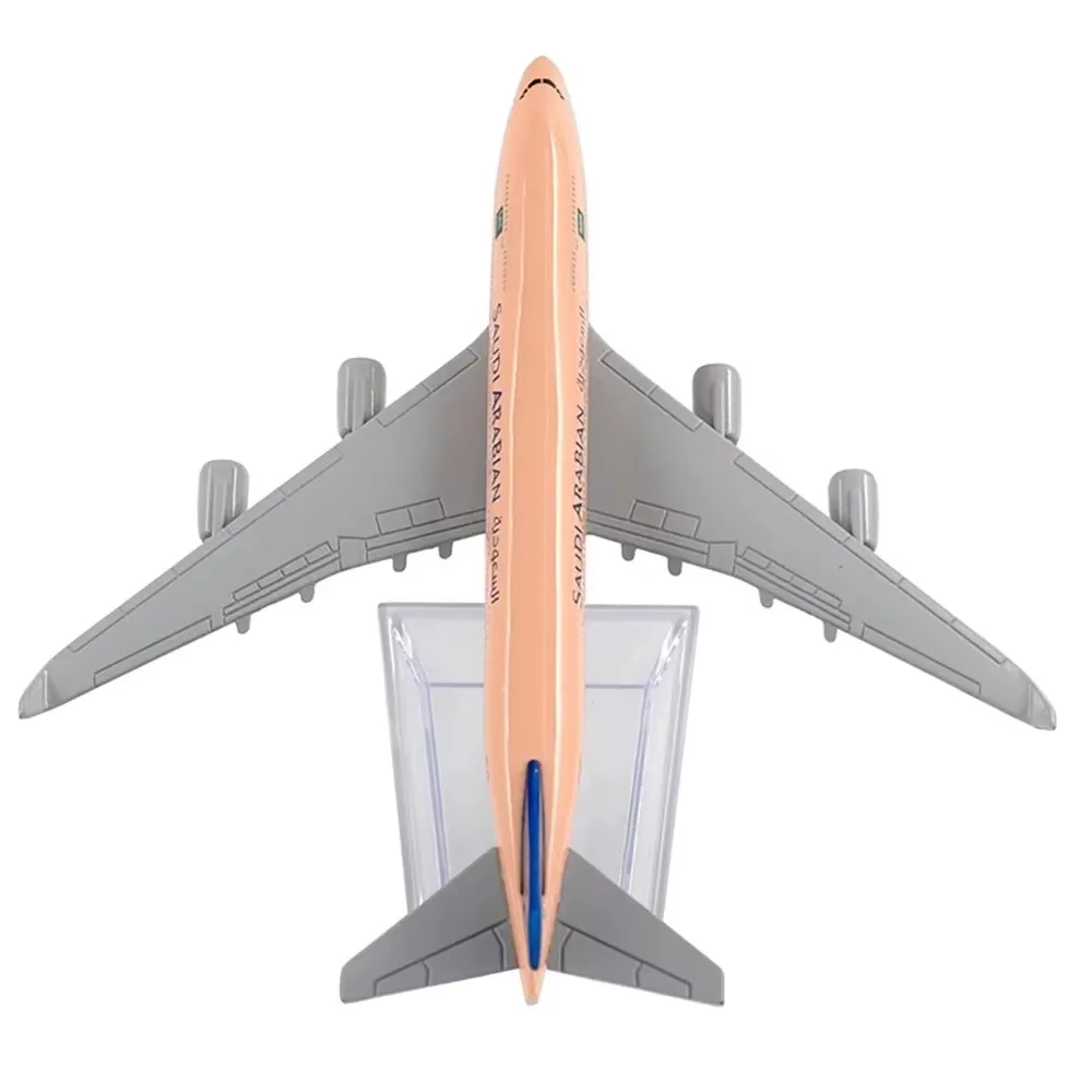 16 см масштаб 1:400 747 модель самолета из сплава металла B747 Саудовская Аравия с