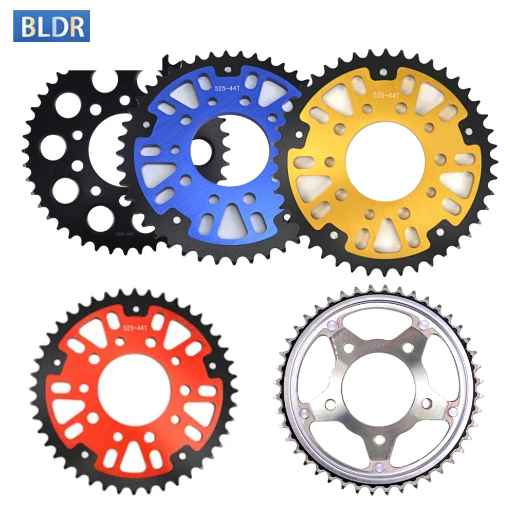 

525 44T 110mm Motorbike Rear Sprocket Gear Staring Wheels For Honda VRX400T VRX400 Roadster NC33 VRX 400 VLX600 Shadow VLX 600