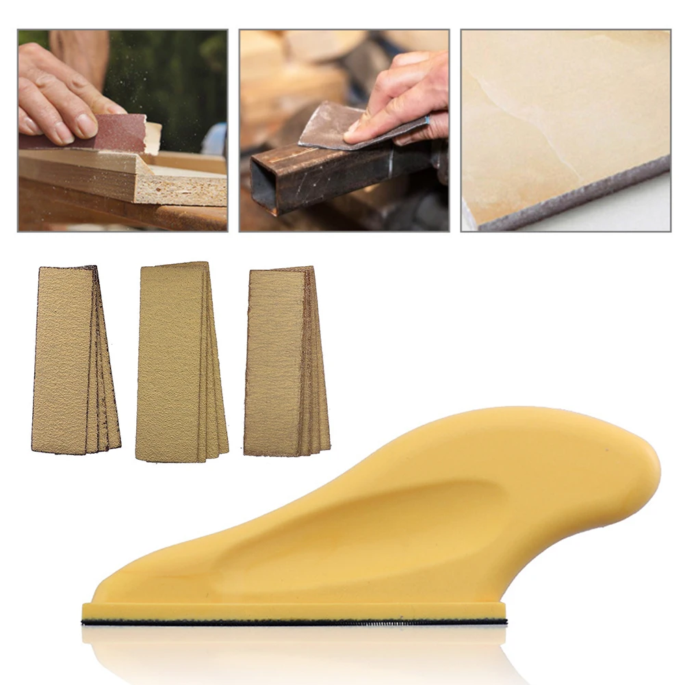 

13pcs Mini P80 P120 P240 Sandpaper DIY Craft Micro Sander Kit Rectangle Non Slip