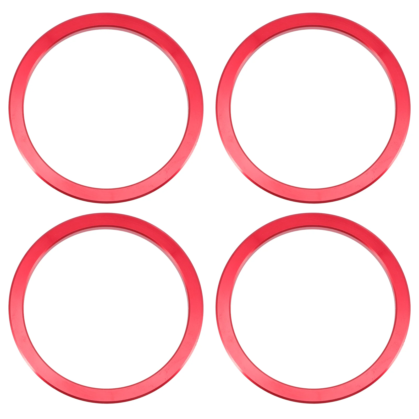

4pcs Car Air Vent Rings Sturdy Air Conditioner Outlet Trims Car Air Outlet Ring Car Decorations for Women