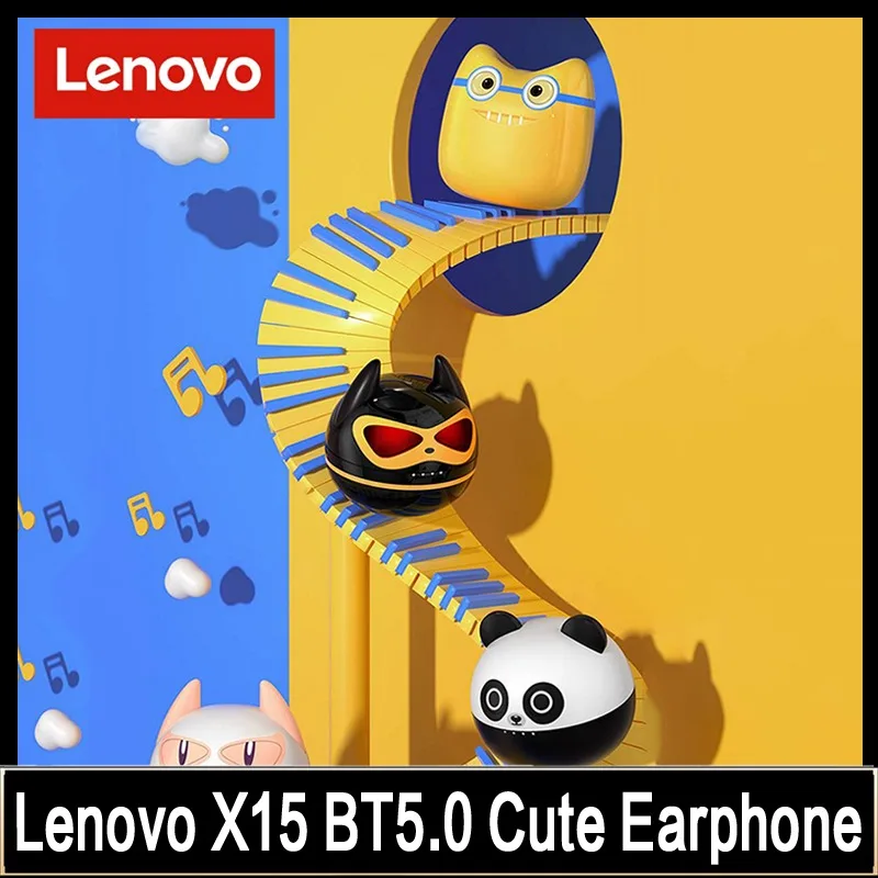 

Наушники-вкладыши Lenovo X15, Bluetooth, TWS, Hi-Fi