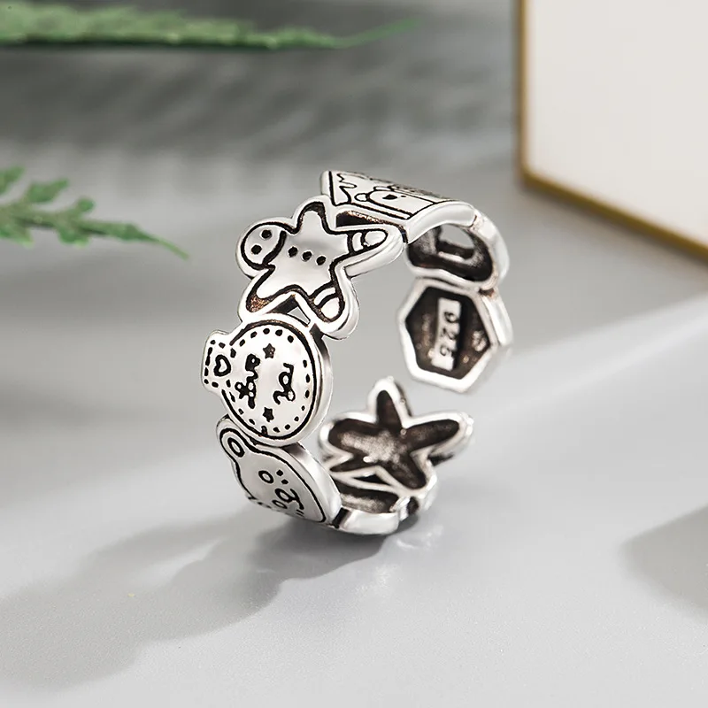 1 шт., кольцо серебряного цвета для женщин и девушек 1 шт., кольцо серебряного цвета для женщин и девушек