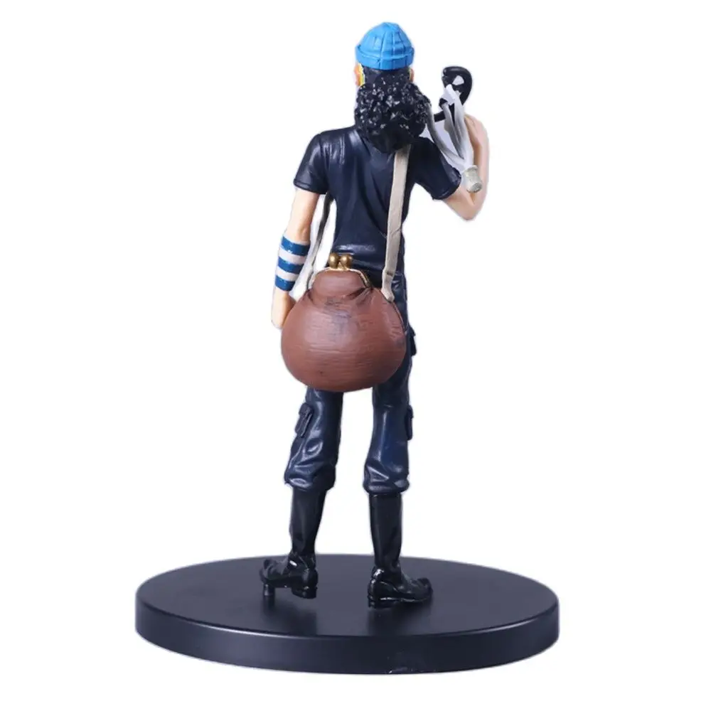 Аниме One Piece Usopp Черный костюм Ver. Фигурка из ПВХ, игровая статуя, Коллекционная модель, детские игрушки, куклы, подарки 17 см (art.: 3920cfa38ea49) - 3920cfa38ea49