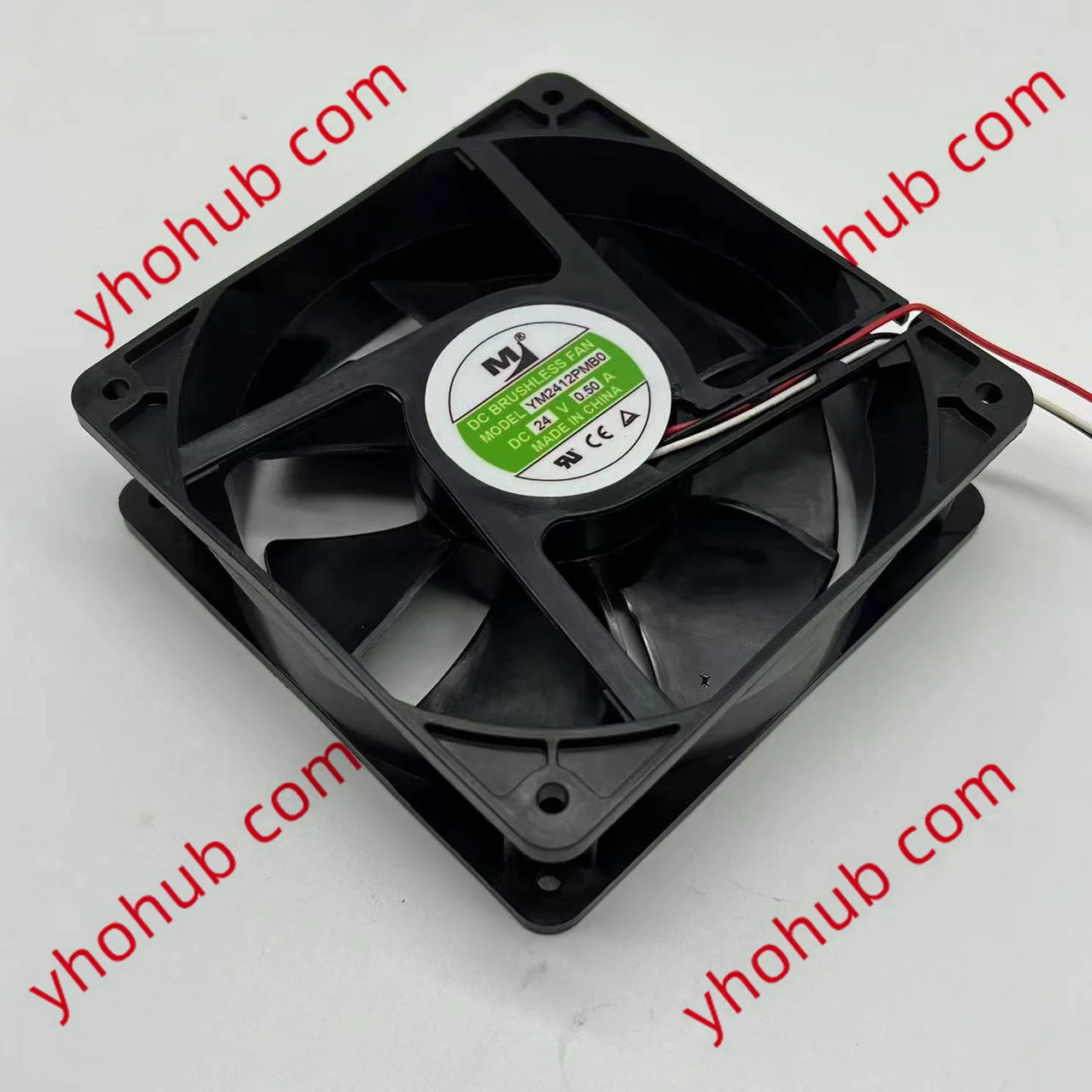 M Huaxia YM2412PMB0 DC 24В 0.5A 120x120x38 мм 3-проводной Вентилятор охлаждения сервера