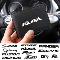 car bag card package driver license pu leather bank card id card for ford taurus transit transit tourneo connect custom courier
