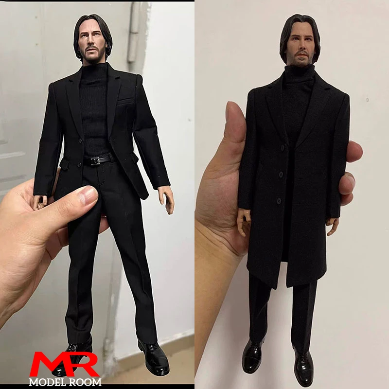 Игрушечный центр масштаб 1/6 Мужская водолазка свитер пальто брюки пояс обувь модель одежды подходит 12 дюймов AT020 BD001 солдат фигурки тела