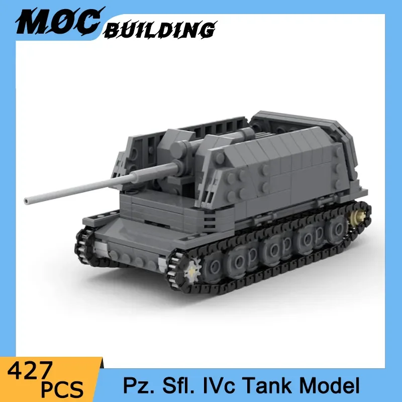 

Military Vehicles Series DIY Building Blocks Tanks Battle Army Weapons Model Diy Assembly Bricks Kids Toys Birthday Gifts 427PCS