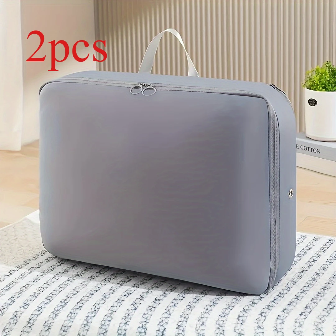 2 шт. сверхкомпактная компрессионная сумка для хранения одежды одеял и