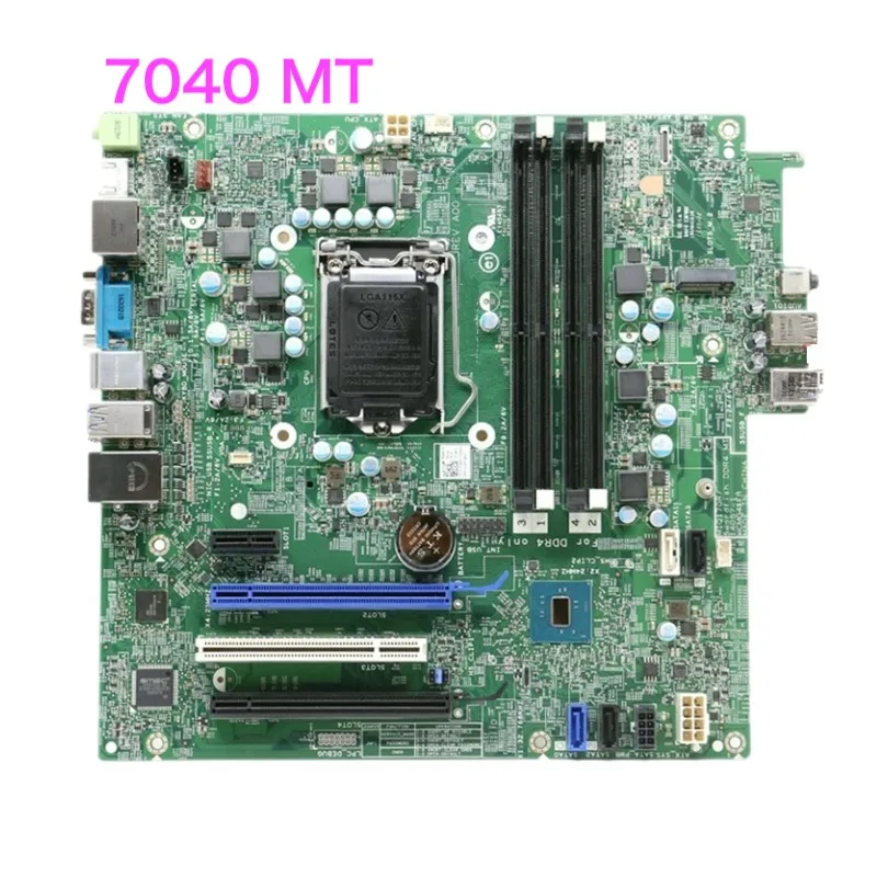 

Подходит для материнской платы Dell Optiplex 7040 MT MIQ170R CN-0Y7WYT 0Y7WYT Y7WYT FTVXT, материнская плата 100% протестирована, ОК, Полная работа