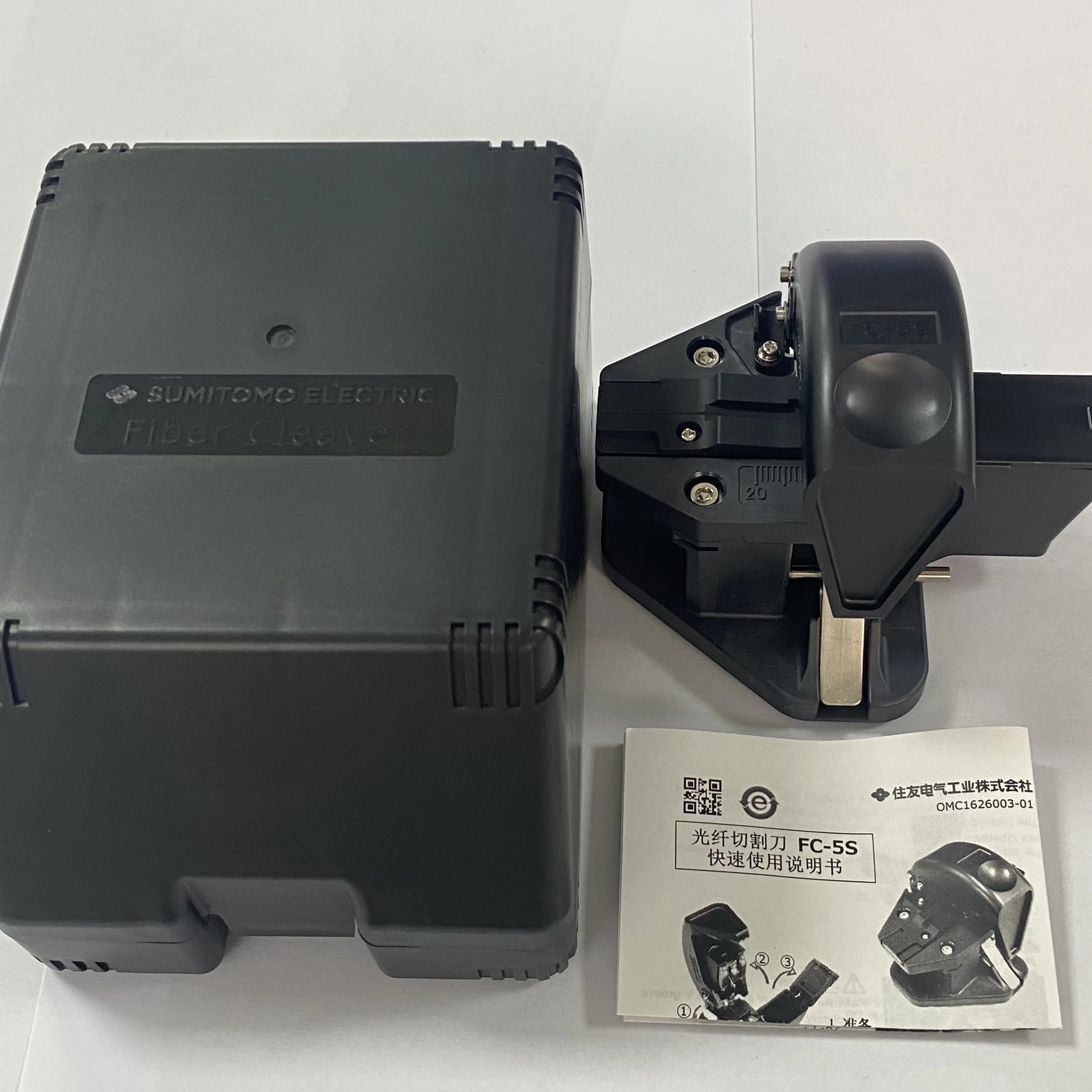 Original Sumitomo FC-5S Fiber Cutting Knife FC-5S Fiber Optical Cleaver Cutting Tool Optical Fiber Cable Cutter Made in Japan