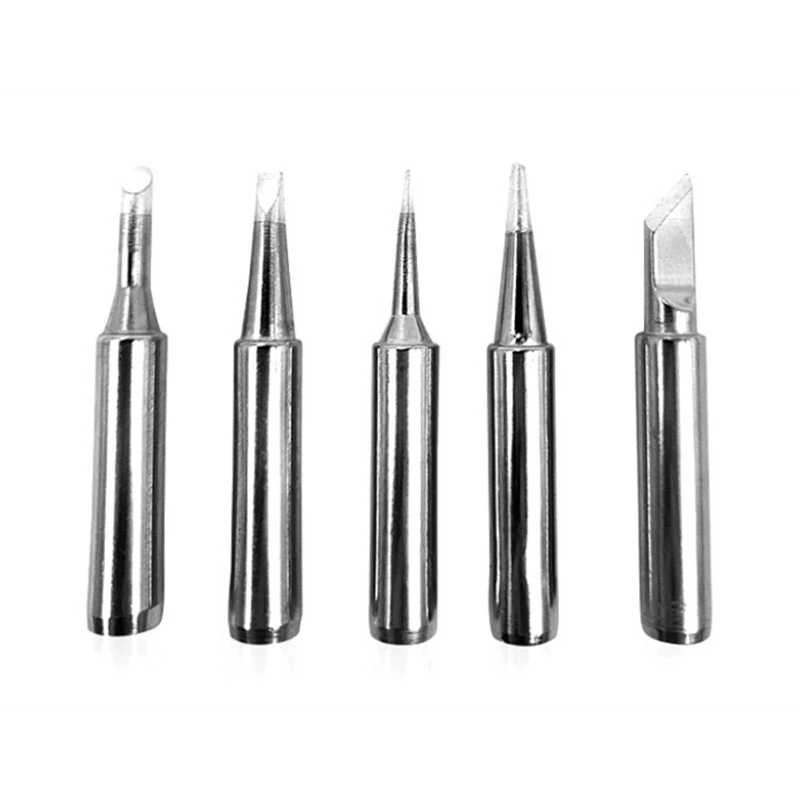 

5 Pcs 900M-T Electric Soldering Iron Tip for Electrical Work Lead Free Durable