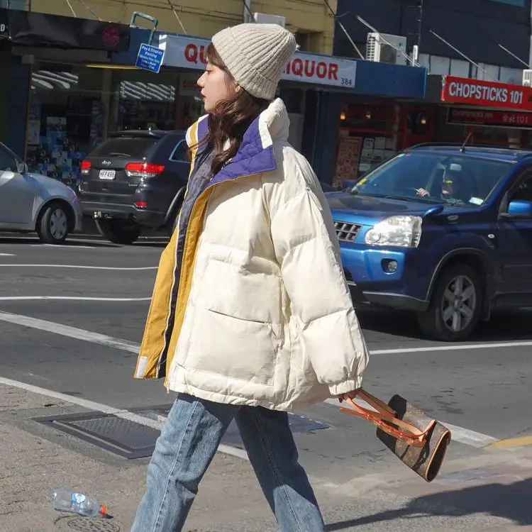 

Bread Coat down Cotton-Padded Coat Women's Short 2023 New Cotton Jacket Coat Winter Coat Winter Clothes Women Winter Coat Women