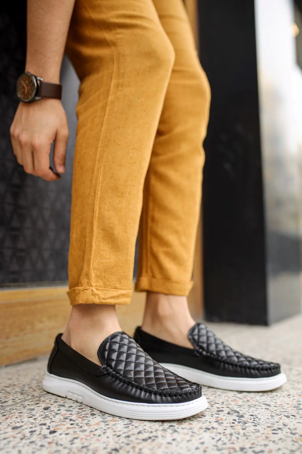 

Мужская Спортивная обувь из натуральной кожи