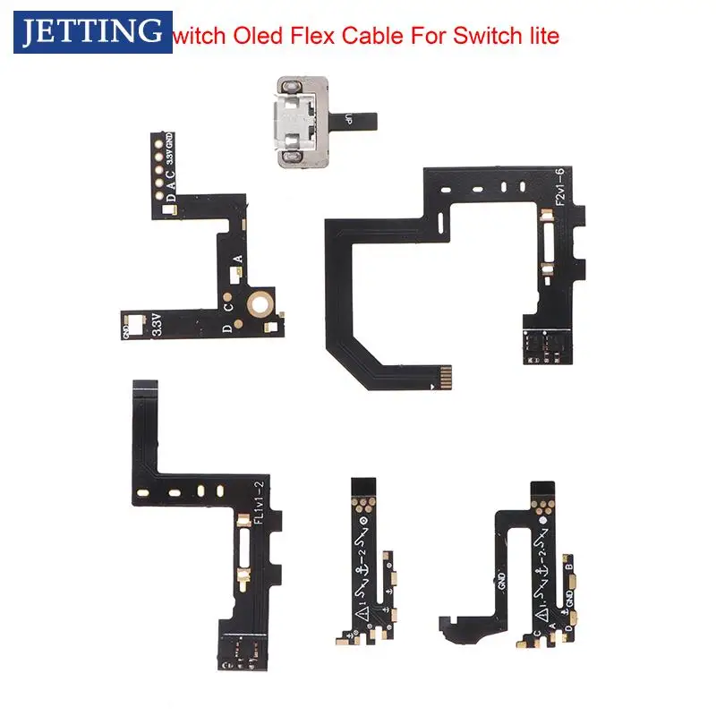 

1PC For Switch Lite/Lite V3 OLED V3/ V4 Flex Cable For NS Switch For Switch Lite