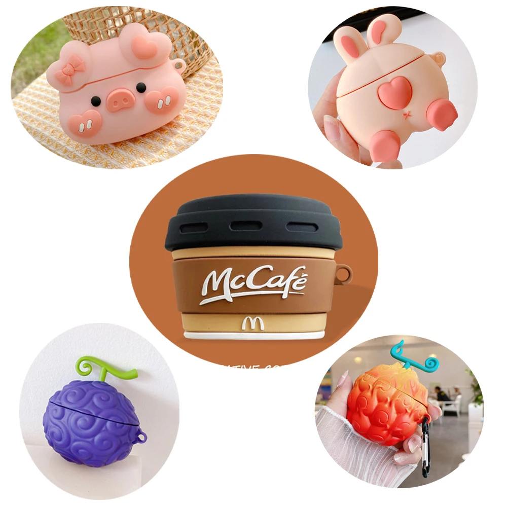 

Cute Cartoon Earphone Cases For Redmi Buds 4 3 Lite Wireless Bluetooth Headset Silicone Protective Cover For Xiaomi Buds 3 4 Pro