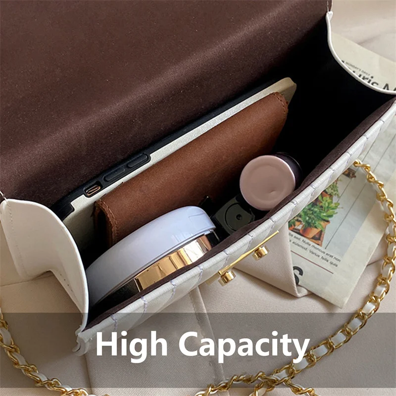 Women Small bag 2023 New Fashion Korean Female Small Square Lady Shoulder Crossbody Bag Messenger Chain Handbag