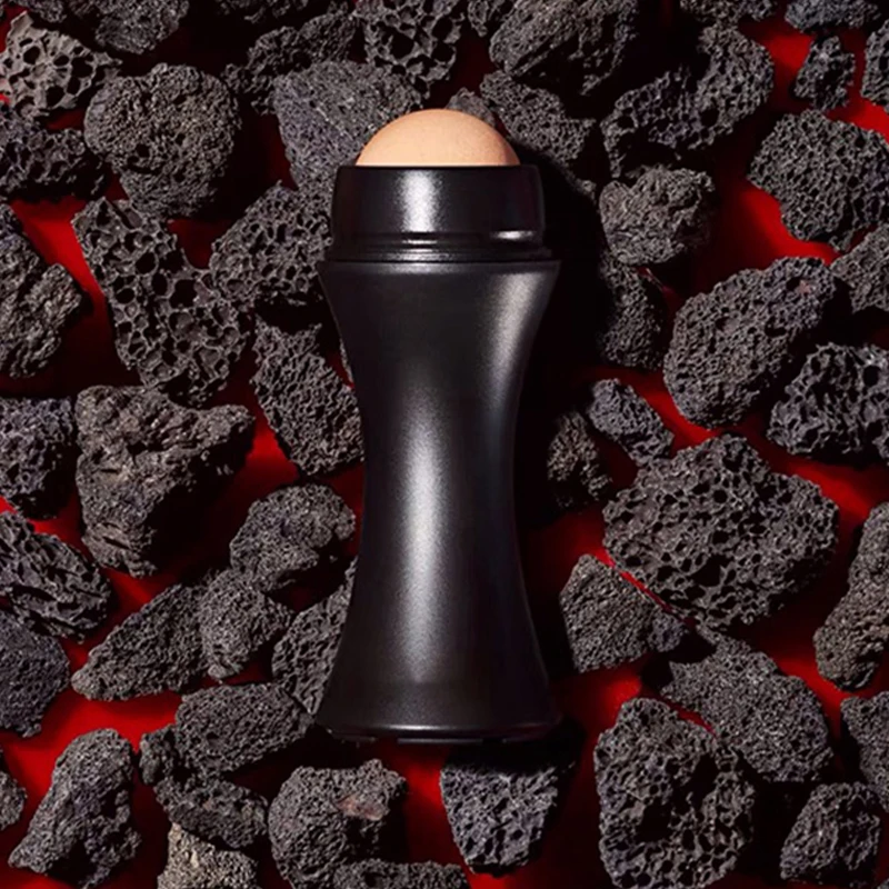 

New Natural Volcanic Roller Oil Control Rolling Stone Matte Makeup Face Skin Care Facial Cleaning Oil Absorption Roller on Ball