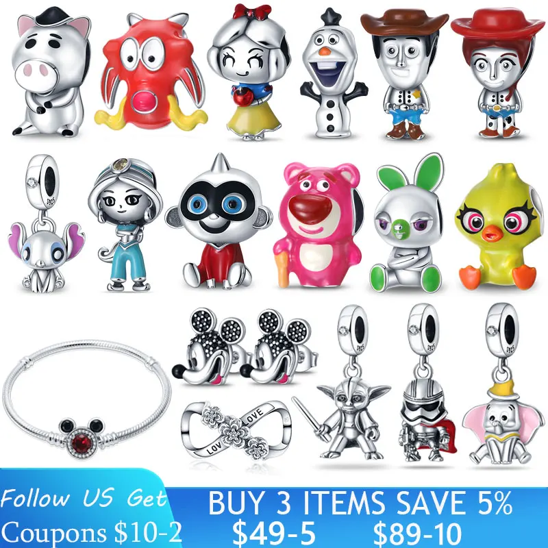 

Новинка 2022 г., серебро 925 пробы, кулон в виде сердца для браслета Pandora с бусинами, ожерелье «сделай сам», женские оригинальные украшения по инд...