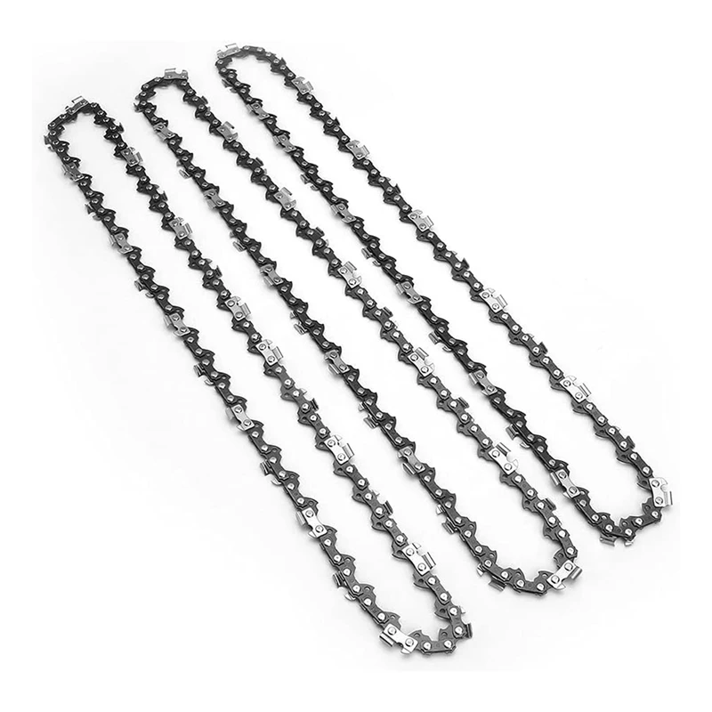

3Pcs 14 Inch Semi Chisel Chainsaw Chain Parts For MS170 MS180, Chainsaw Chain Replacement Drive Links (14Inch Chainx3)