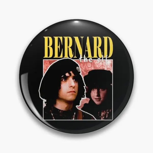 Bernard The Elf Santa Мягкая пуговица ювелирное изделие подарок декор металлическая