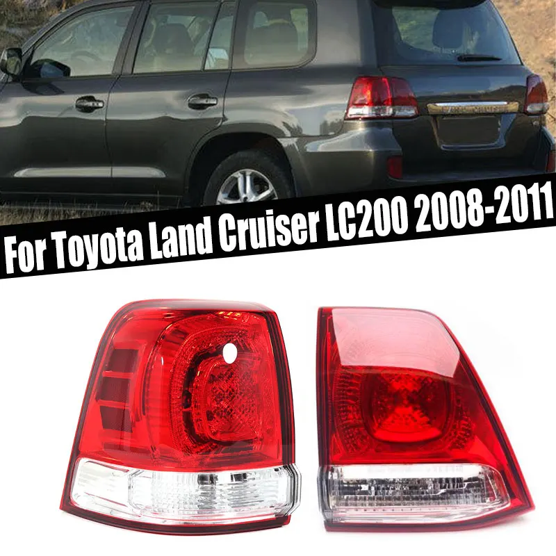 Для Toyota Land Cruiser LC200 2008 2009 2010 2011 задний фонарь автомобиля стоп-сигнал указатель