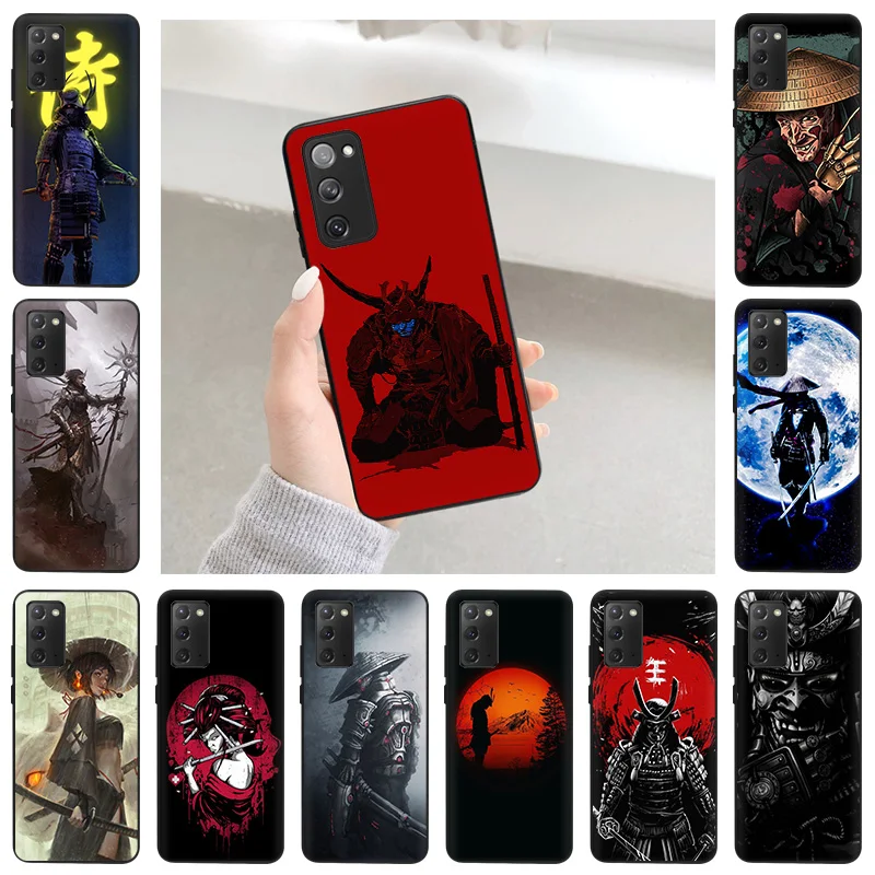 

Ultra Thin Silicone Japan The Samurai Phone Case for Xiaomi Redmi Note 11Pro 11 E 11t 10 5G 10C 9T 9S 9C 9A 8 9 Soft Mate Cover