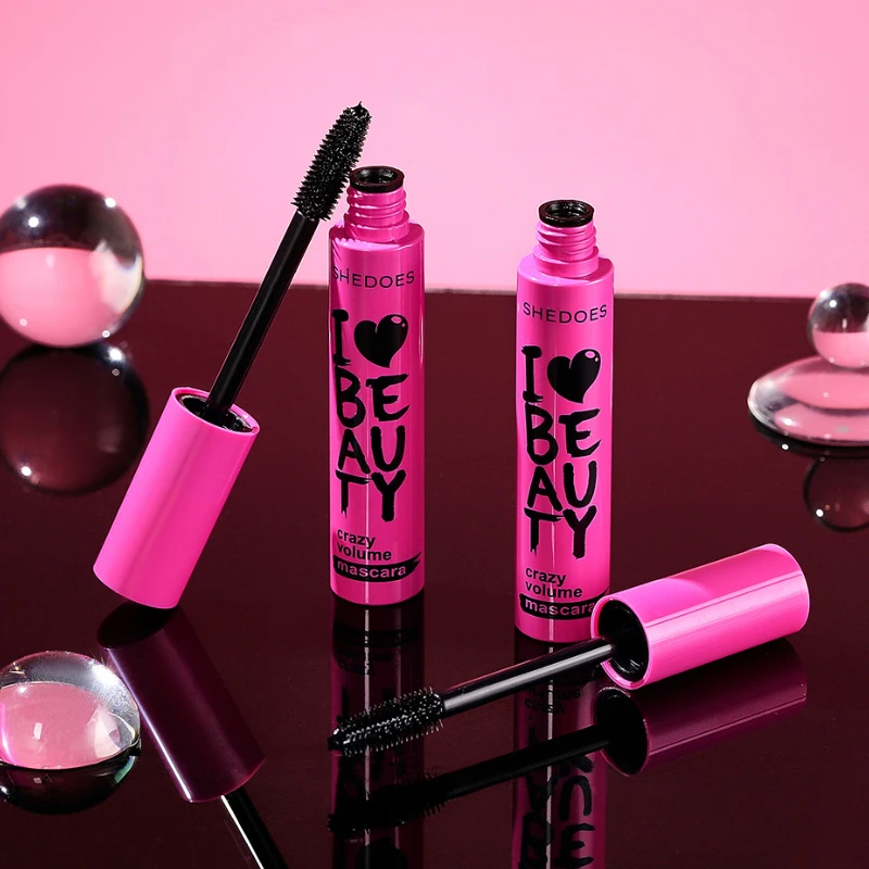 1 шт. тушь для ресниц Водостойкая густые волокна длинные завитки силиконовая