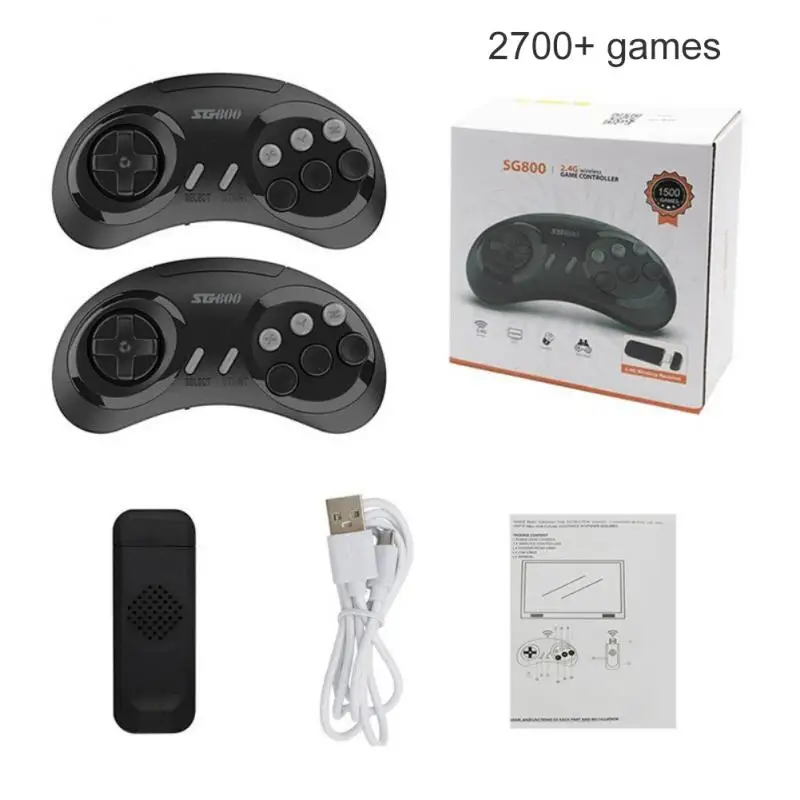 

Video Game Stick SG800 Console With 1500 Games For Sega Genesis Consolas De Videojuegos Retro Game Consoles For Mega Drive