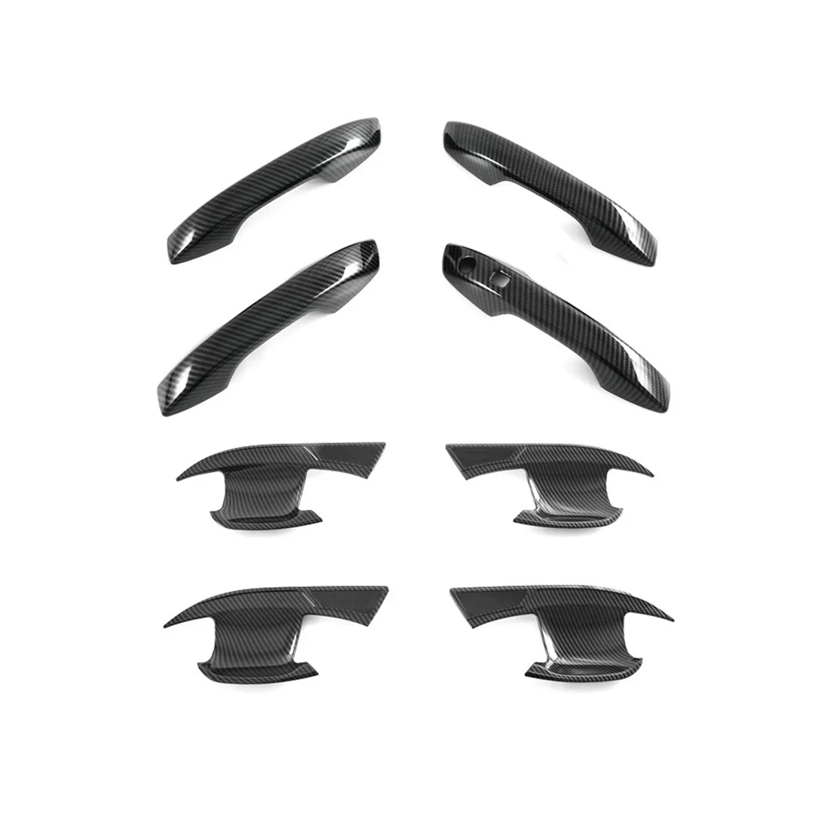 

Exterior Door Handle Cover and Door Bowl Cover Trim Sticker for Atto 3 Yuan Plus 2022 2023 RHD Accessories