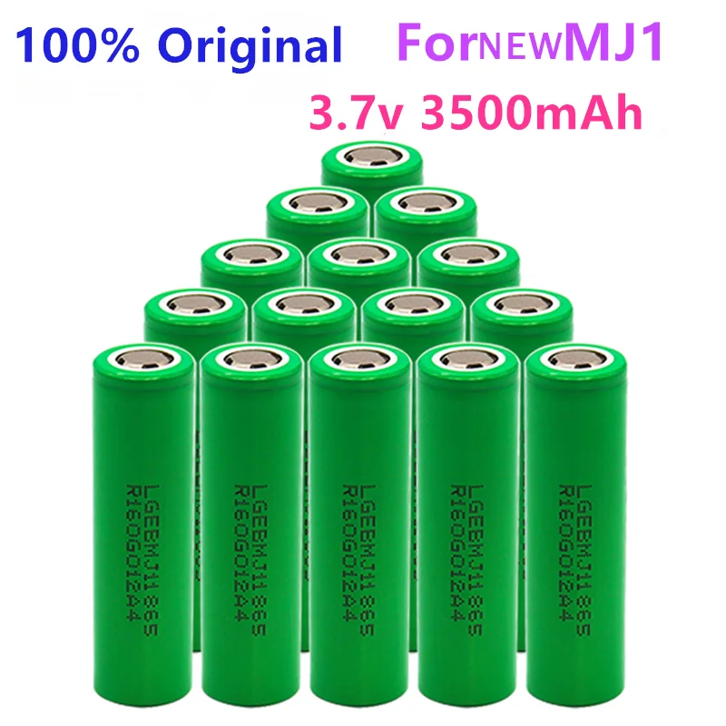 

2022 new 100% original MJ1 3.7 V 3500 MAH 18650 lithium battery flashlight electronic cigarette battery MJ1 3500 MAH battery