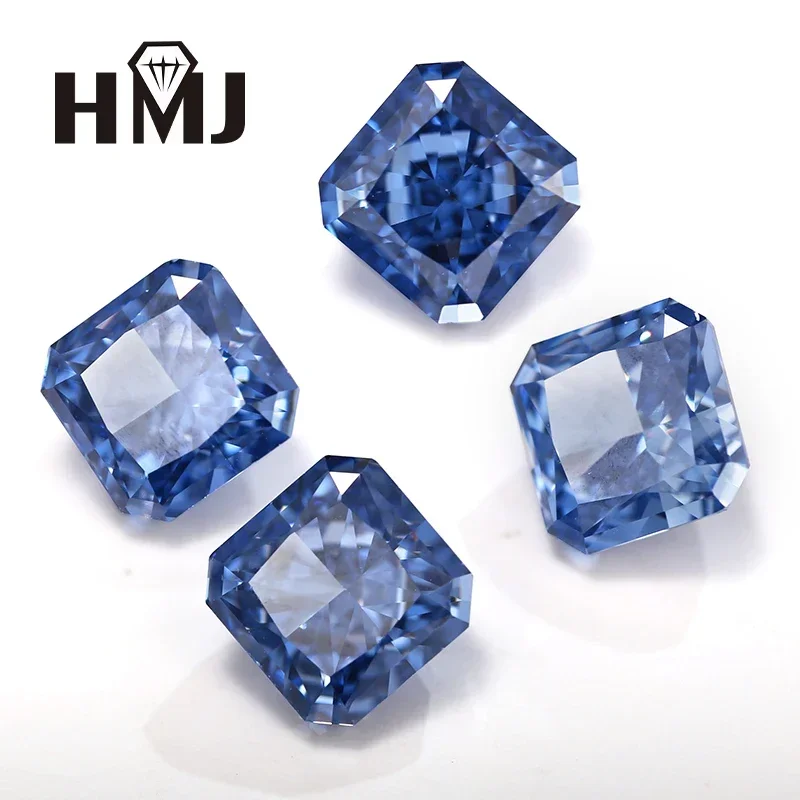 HMJ 5A кубический цирконий измельченный лед синтетический муассанит драгоценные