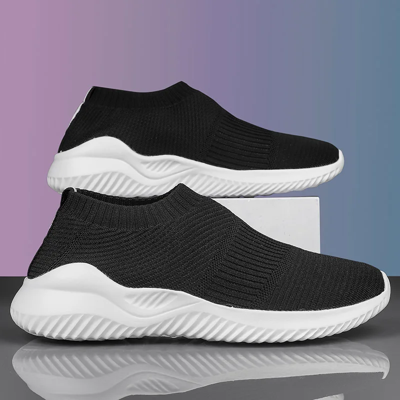 

Men Shoes Lightweight Sneakers Men Fashion Casual Walking Shoes Breathable Slip on wear-resistant Mens Loafers Zapatillas Hombre