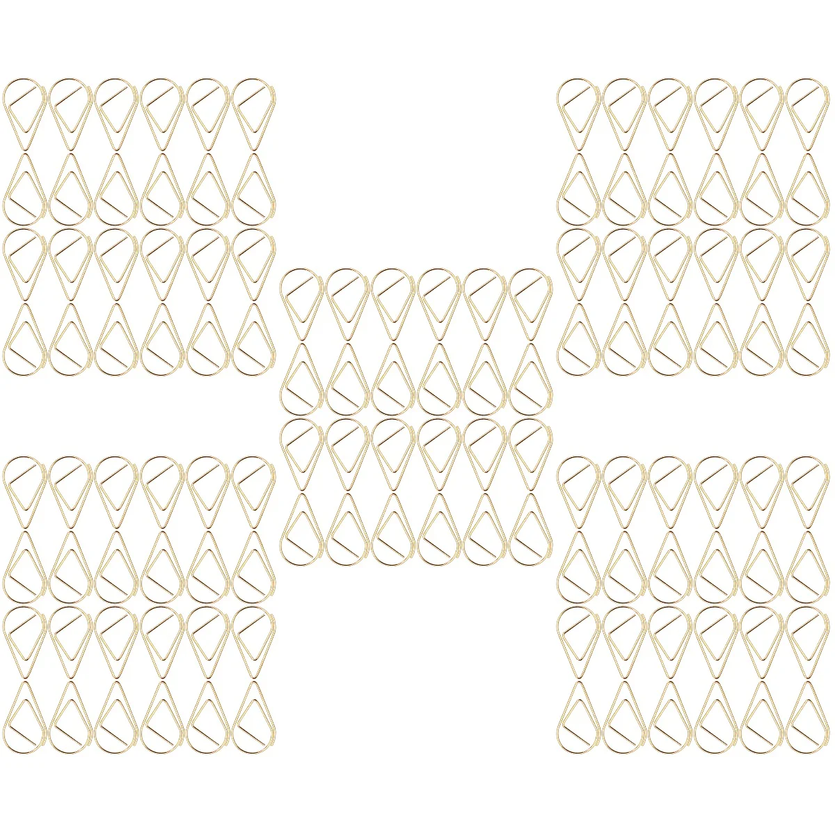 

250 Pcs Paper School Home Colored Paper Clips Paperclips Paper Clips for Student Decorate Office