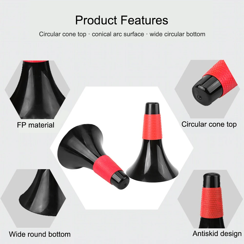 

3 Pack Marker Cones with Grip 9 Inch Marker Cones Barrier Speed Trainer Sport Training Agility Marker Cone for Speed Grab Drills