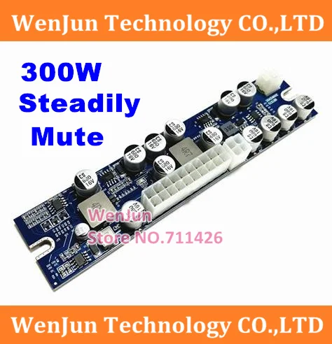 12 В постоянного тока вход 300 Вт Выход Mini ITX Pico PSU DC ATX PC Switch Realan DC источник питания для компьютера сервера