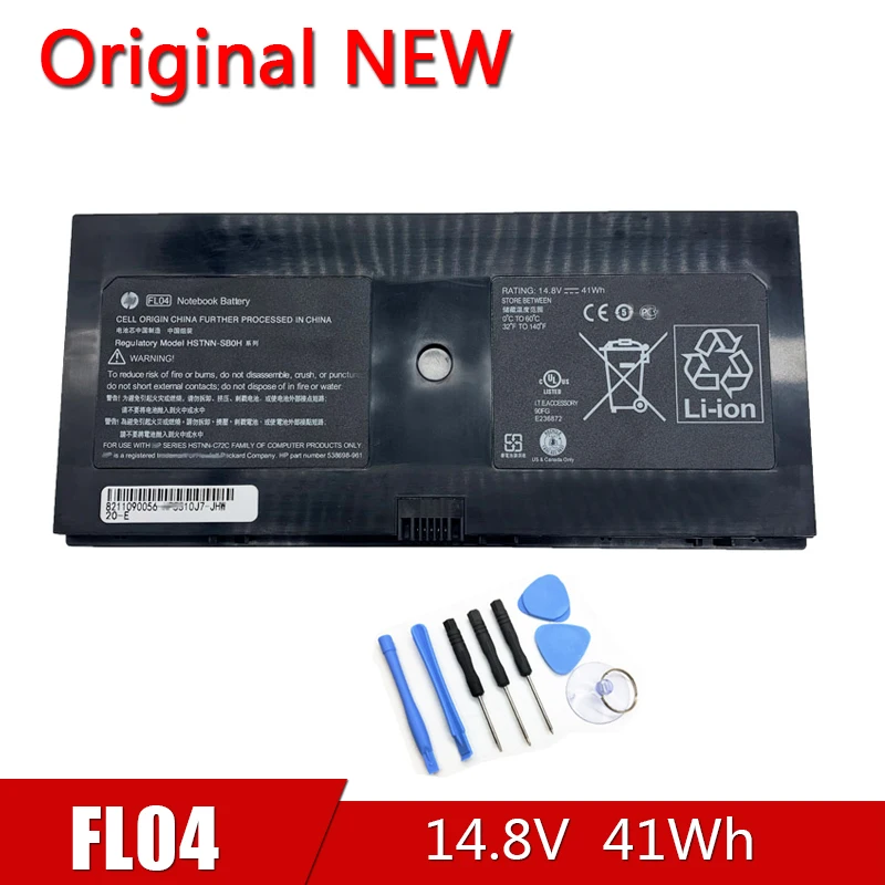 

Новая Оригинальная Аккумуляторная батарея FL04, Φ C72C SB0H для HP ProBook 5310m 5320m AT907AA BQ352AA 538693-271 961-001 FL04041
