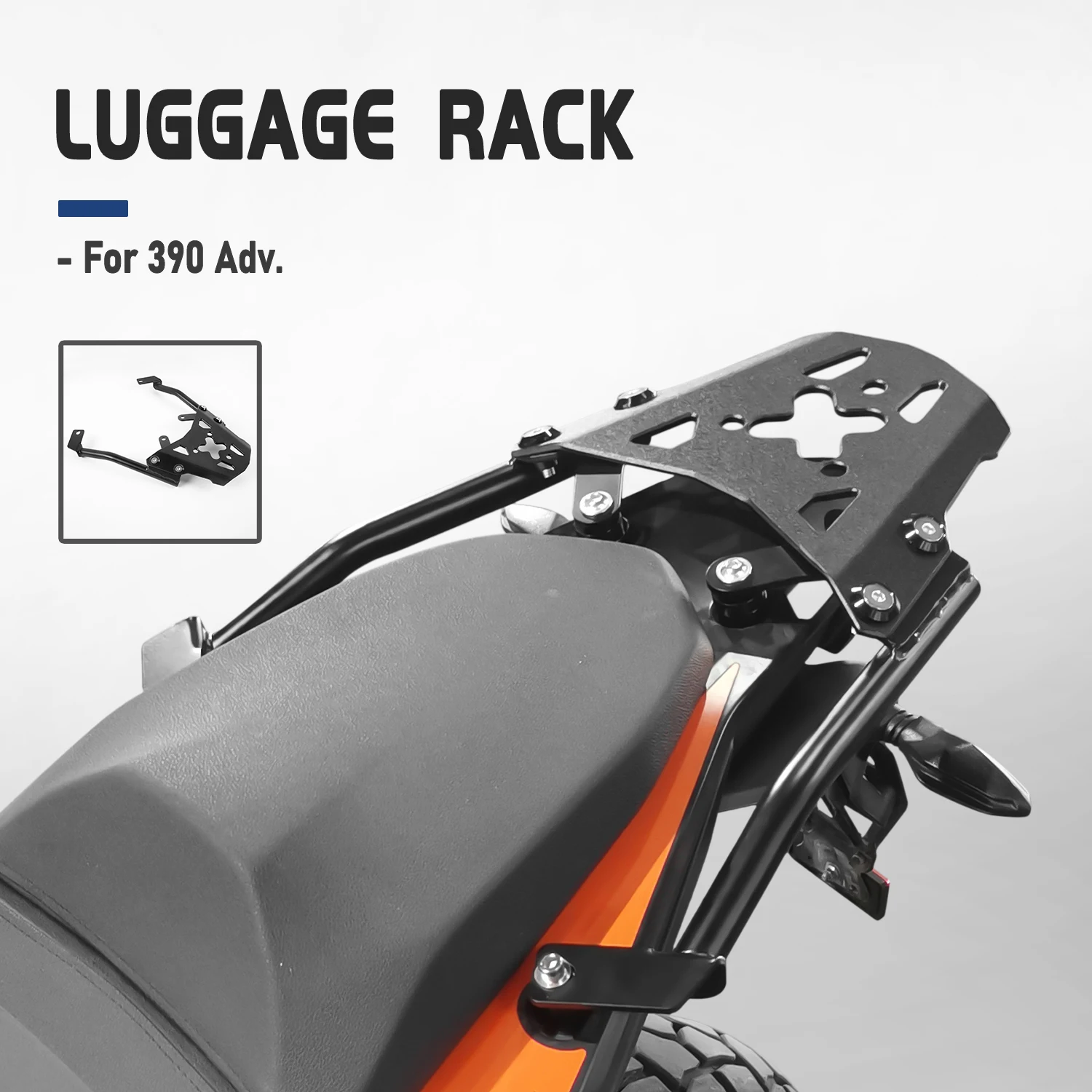 

Подходят для KTM 390 Adventure ADV 2020 2021 2022, задняя стойка, кронштейн для багажа, полка, задняя стойка, аксессуары для мотоциклов