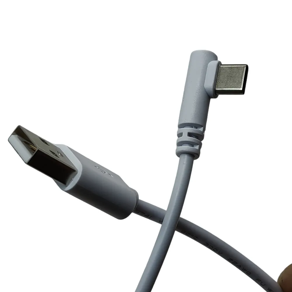 Кабель USB Type-C с углом поворота 90 ° 0 2 м