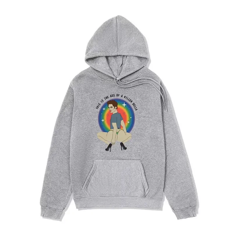 Толстовка с капюшоном it Is The Ass of A Killer Bella смешная мультяшная толстовка рисунком