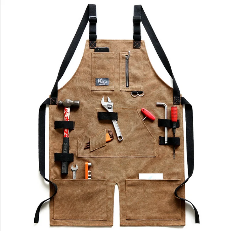 

Aprons Denim Canvas Outdoor Overalls Gardeners Handmade Potters Hair Painting Waistcoats