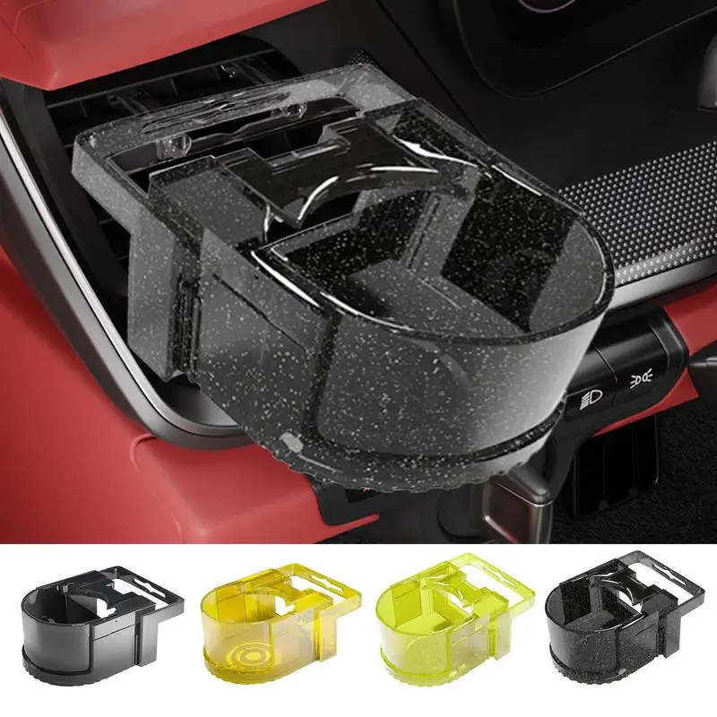 

Car Cup Holder Outlet Air Vent Cup Rack Beverage Mount Insert Stand Holder Bottle Can Holder Car Container Hook Rack