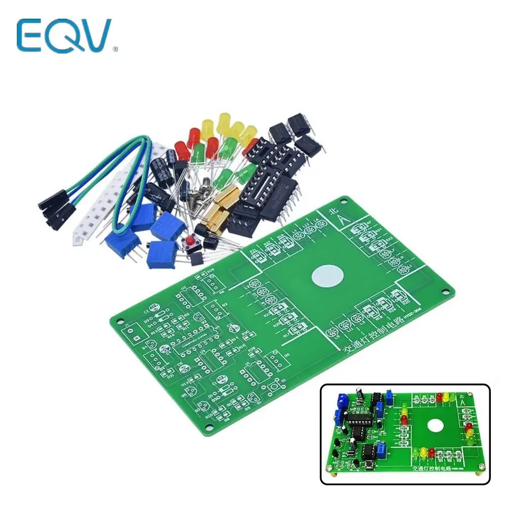 

Набор для соревнований по управлению дорожным фсветильник, цифровая схема, регулировка и применение, навыки, эксперимент, обучение сварке