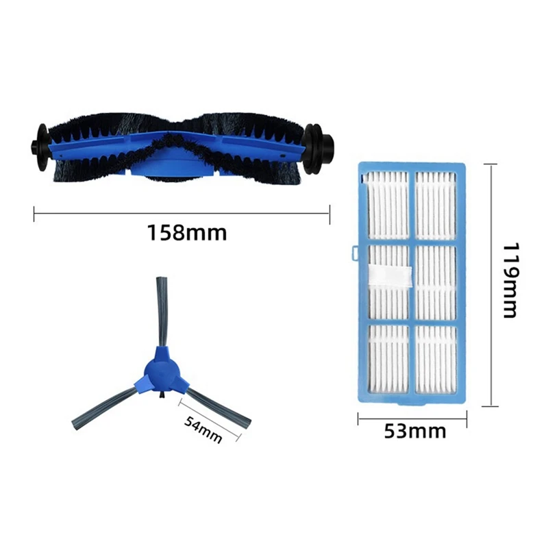 For Ultenic D5 Series D5S / Pro Pro+ Robot Vacuum Cleaner Replacement Spare Parts Accessory Hepa Filter