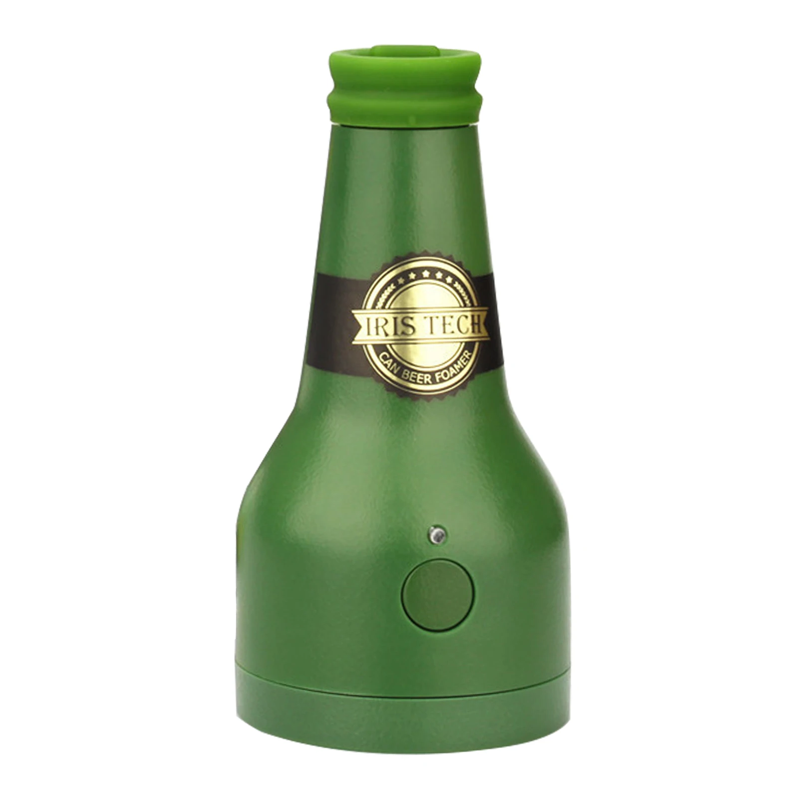 

Bottle Shape Easy Clean Ultrasonic Beer Foamer Portable Party Foam Maker Travel Battery Powered Foaming Machine Bar Accessories