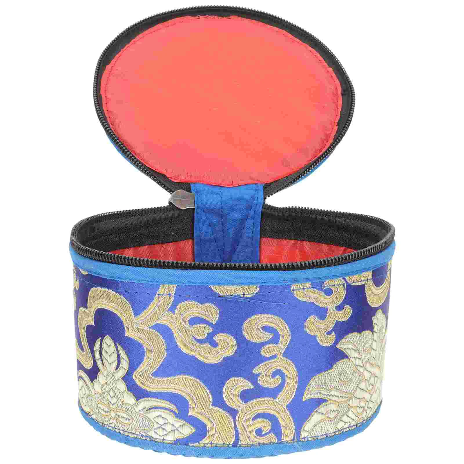 

Packing Bags Suitcases Tibetan Singing Bowl Gift Storage Cotton Sound Holder Buddha