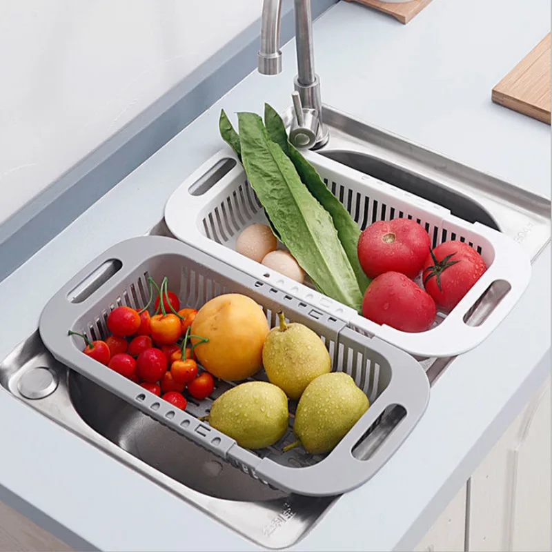 

Kitchen Retractable Sink Drain Basket